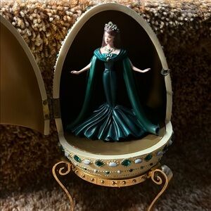 Ornate Egg with Teal Accents